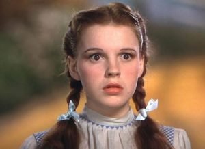 judy garland em O Mágico de Oz