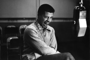 Jerry Lewis at a recording session for The Nagger, Hollywood, 1953