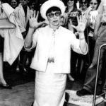 Edith Head gets a star on the Hollywood Walk of Fame in 1974