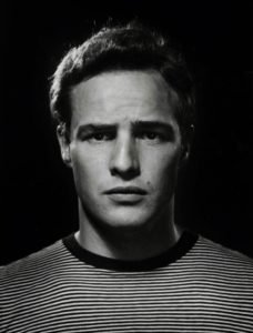 Marlon Brando photographed by Philippe Halsman, 1950.