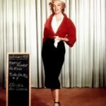 Marilyn Monroe in a costume test for NIAGARA 1952