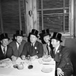 Bert Lahr, Herbert Marshall, Robert Benchley, David Niven e Dave Chasen.