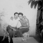 Tennessee Williams and Marlon Brando, 1947, during the rehearsals in New York for Williams’ play A Streetcar Named Desire