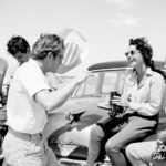 James Dean e Elizabeth Taylor nos bastidores de Giant