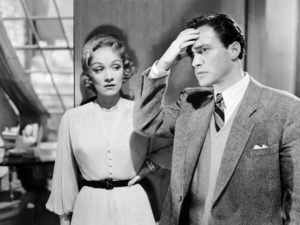 STAGE FRIGHT, 1950 ALFRED HITCHCOCK Marlene Dietrich Richard Todd