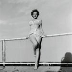 Marilyn Monroe + bikini + polkadot