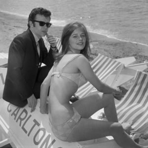 Ray Brooks and Charlotte Rampling by Giancolombo, 1965
