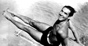 Tyrone Power swimming pool