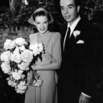 Judy Garland e Vincente Minnelli on their wedding day. June, 1945