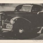 Judy Garlamnd and Her First Car, a 1940 Studebaker Champion